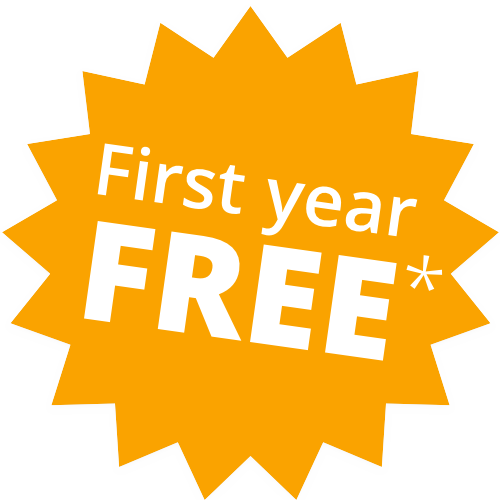 First Year Free
